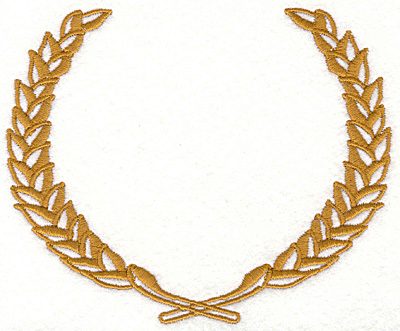 Embroidery Design: Wreath 4<br> 4.68" X 5.67"