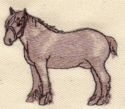 Embroidery Design: Horse<br> 2.21w X 1.87h