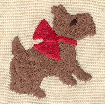 Embroidery Design: Puppy<br> 2.15w X 2.24h