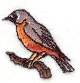 Embroidery Design: Robin<br> 1.16w X 1.21h