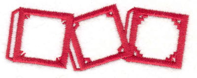 Embroidery Design: Blocks  <br>3.24"w X 1.23"h