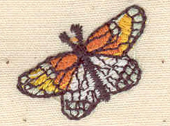 Embroidery Design: Mini Butterfly<br> 0.92w X 0.82h
