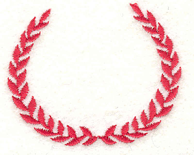 Embroidery Design: Wreath 5<br> 1.93" X 2.41"