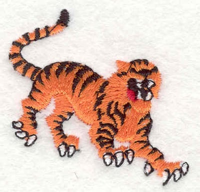 Embroidery Design: Tiger <br>1.89"w X 1.88"h