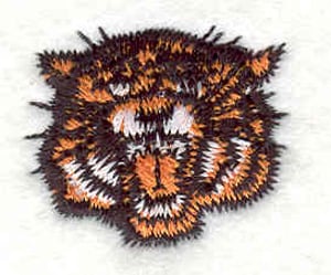 Embroidery Design: Tiger head D <br>1.10"w X 0.93"h