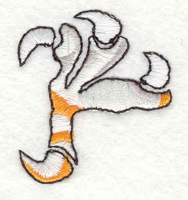 Embroidery Design: Claw<BR>1.73" x 1.53"