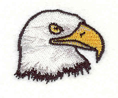 Embroidery Design: Eagle<BR>1.50" x 1.79"
