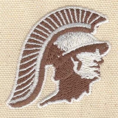 Embroidery Design: Trojan A<br> 2.02w X 1.95h