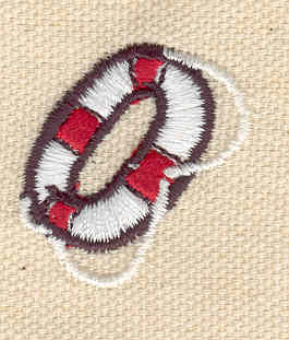 Embroidery Design: Buoy<br> 1.09w X 1.12h