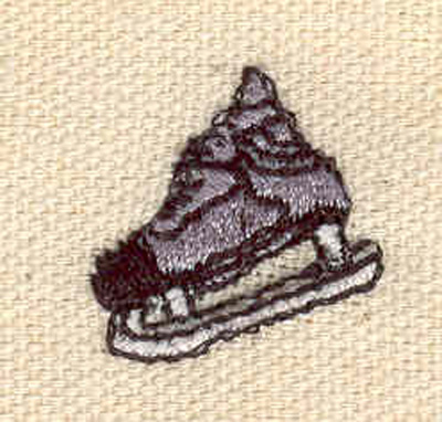 Embroidery Design: Mini skate<br> 0.81w X 0.82h
