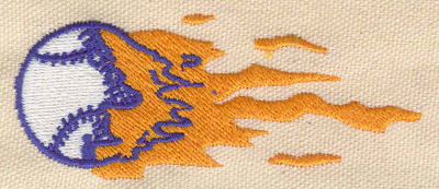 Embroidery Design: Baseball e<br> 3.57w X 1.49h