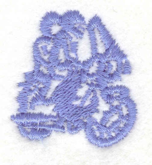Embroidery Design: Motorcycle 8<br>1.50" X 1.39"