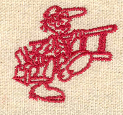 Embroidery Design: Repairman<br> 1.82w X 1.65h