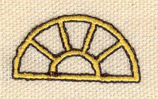 Embroidery Design: Window<br> 1.28w X 0.66h