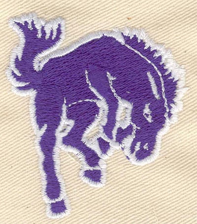 Embroidery Design: Horse bucking<br> 2.07w X 2.29h