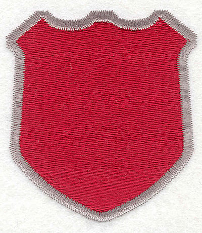 Embroidery Design: Shield 2<br>3.12"x2.80"