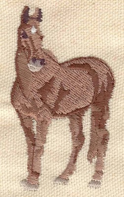 Embroidery Design: Horse B<br> 1.43w X 2.57h