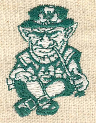 Embroidery Design: Leprechaun B<br> 1.28w X 1.76h
