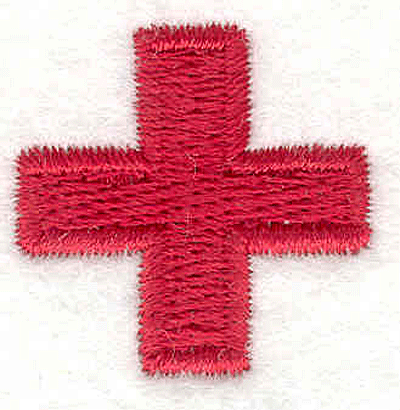 Embroidery Design: Cross<br>1.24" x 0.98"