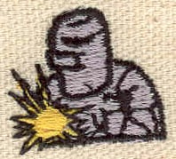 Embroidery Design: Welder<br> 0.89w X 0.80h