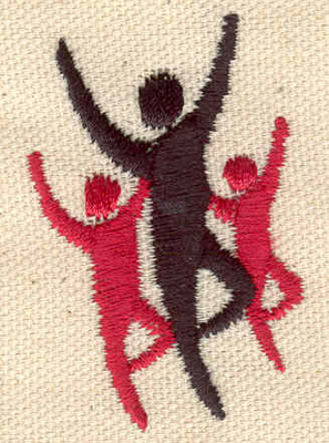 Embroidery Design: Dance chorus<br> 1.43w X 2.08h