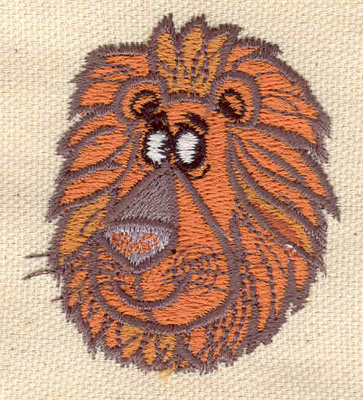 Embroidery Design: Lion<br> 1.98w X 2.22h