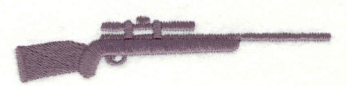 Embroidery Design: Rifle 1<br>0.83w X 3.87<br>