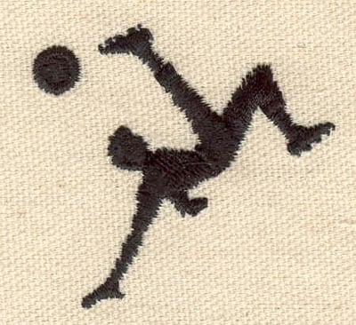Embroidery Design: Soccer player<br> 1.92w X 1.80h