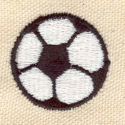 Embroidery Design: Soccer ball a<br> 1.21w X 1.19h