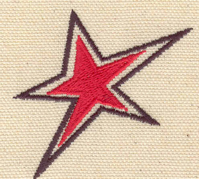 Embroidery Design: Star<br> 2.24w X 2.15h