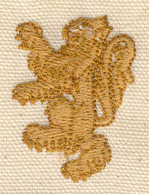 Embroidery Design: Lion<br> 1.23w X 1.67h