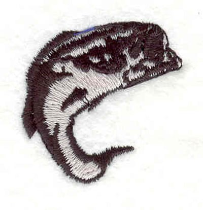 Embroidery Design: Bass E <br>1.32"w X 1.31"h