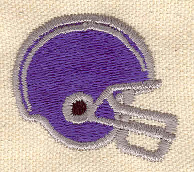 Embroidery Design: Football helmet blue<br> 1.67w X 1.49h