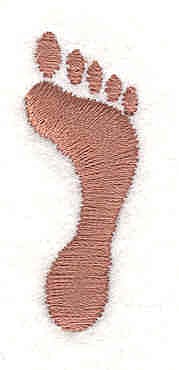 Embroidery Design: Feet<br> 1.49w X 0.57h