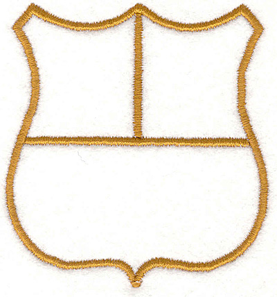 Embroidery Design: Coat of Arms<br>3.16" x 2.94"