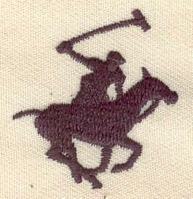 Embroidery Design: Polo player<br> 1.20w X 1.33h