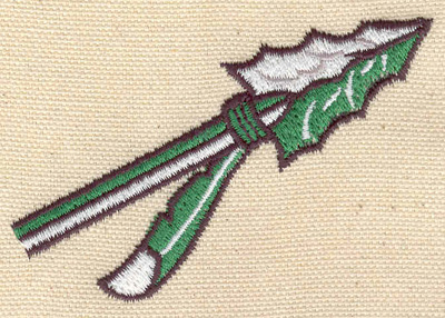 Embroidery Design: Arrow<br> 3.20w X 2.12h