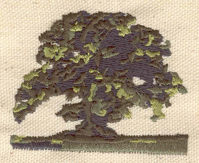 Embroidery Design: Tree H <br> 1.93"h x 2.39"w