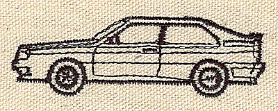 Embroidery Design: Car<br> 3.03w X 0.98h