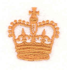 Embroidery Design: Crown<br>1.08w X 1.07h