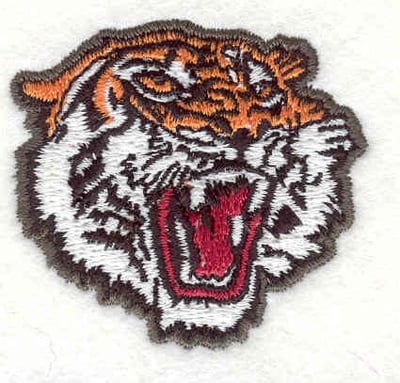 Embroidery Design: Tiger head I <br>1.90"w X 1.76"h