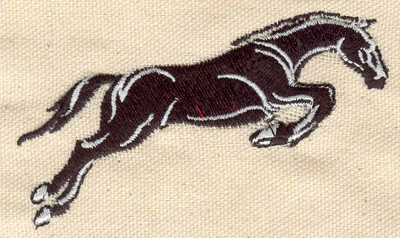 Embroidery Design: Horse I<br> 3.47w X 2.25h