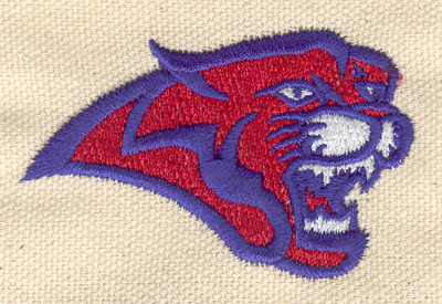 Embroidery Design: Panther<br> 2.43w X 1.86h