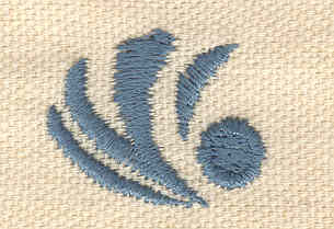 Embroidery Design: Design B<br> 1.02w X 0.78h