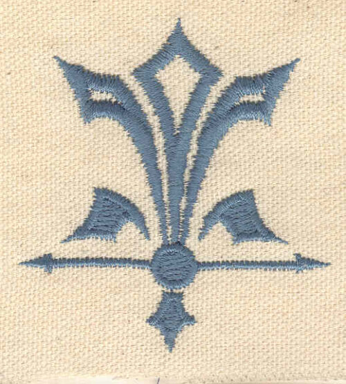 Embroidery Design: Design C<br> 2.38w X 2.52h