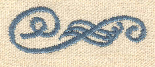 Embroidery Design: Design F<br> 2.44w X 0.84h