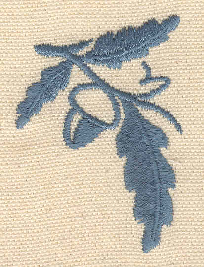Embroidery Design: Acorn<br> 1.69w X 2.43h