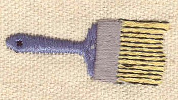 Embroidery Design: Paint brush<br> 1.64w X 0.63h