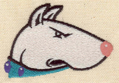 Embroidery Design: Pit Bull<br>2.94w X 1.99h