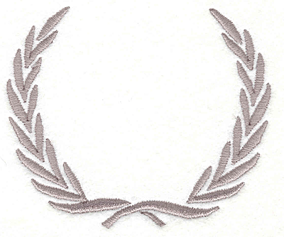 Embroidery Design: Wreath 12<br> 2.91" X 3.46"